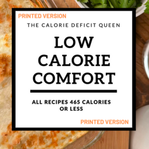 Calorie Deficit Queen Low Calorie Cookbook, 4Mfit, Kacy Allensworth, Weight loss, Fitness